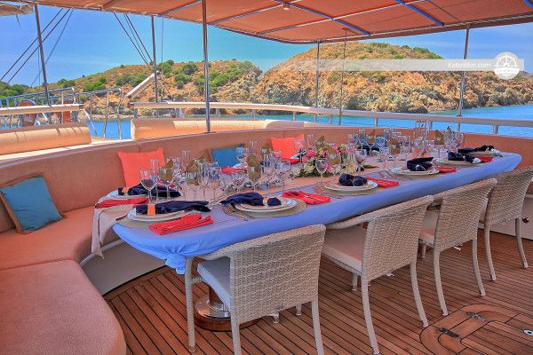 Gulet Queen of Salmakis Charter i Marmaris Muğla, Tyrkiet