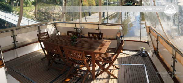 Salg 17M stålmotoryacht i Buenos Aires, Argentina