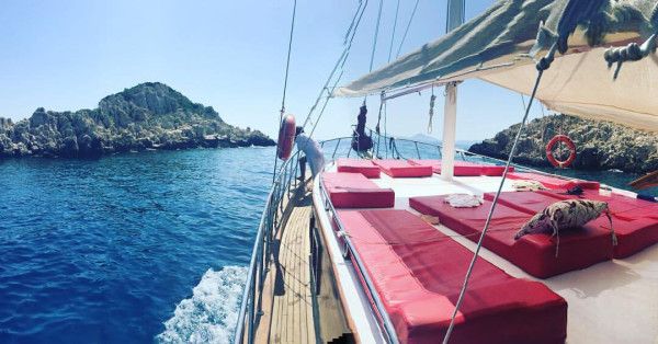 WoodenSchooner  Special Sea Bella Junior Night tour Charter in Antalya, Kaş, Kalkan, Turkey
