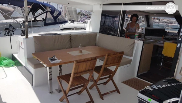 Cruising around Zadar, Croatia on a Cofortable catamaran