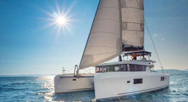 Sail on a high quality catamaran in Split, Croatia