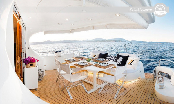 Des vacances inoubliables sur un yacht à moteur de 22 mètres à Bodrum, en Turquie