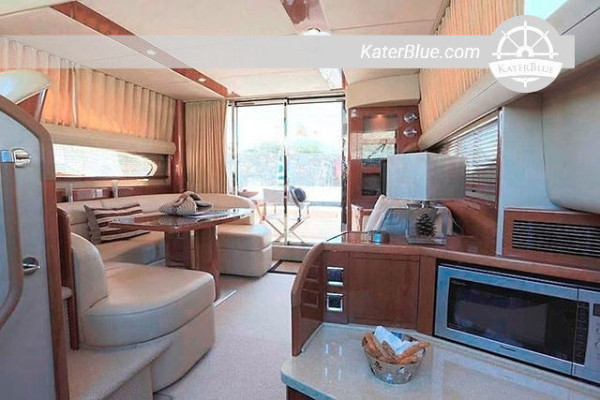 Half-Full Day in High Season With The Popular and Luxury Motor Yacht for Cruising Experience in Ornos, Greece