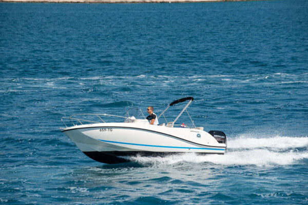 Opportunities to Have Water Adventure with RIB Quicksilver 605 Active Open in Trogir, Croatia