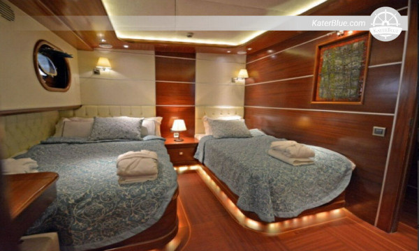 Croisière bleue magnifique à bord d'une goélette ultra-luxueuse au départ de Bodrum (Turquie)