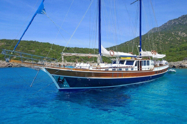 Explore the wonder of Blue waters 25m gullet Bodrum-Turkey 