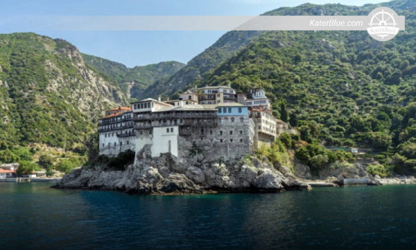 Sightseeing-eftermiddagstur till klostren på Athos heliga berg, Ouranoupoli, Grekland