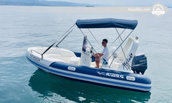 Reise im wunderschönen Adriatischen Meer Icici-Kroatien