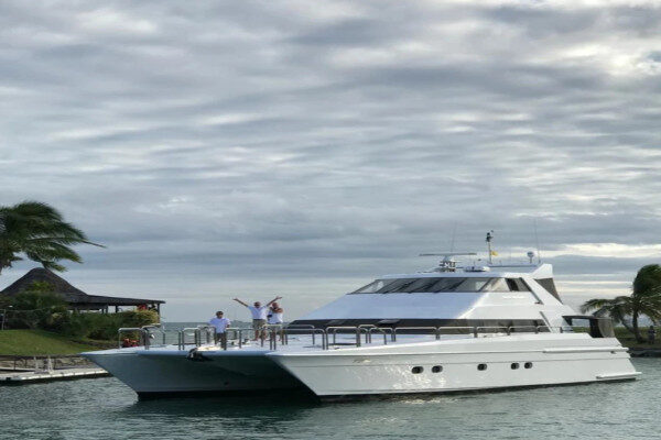 Skippered luxury day charters Matagi Island Fiji