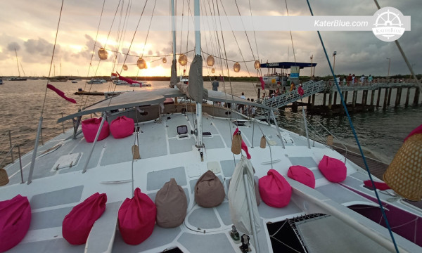 Luxury catamaran day charter Tuban Bali