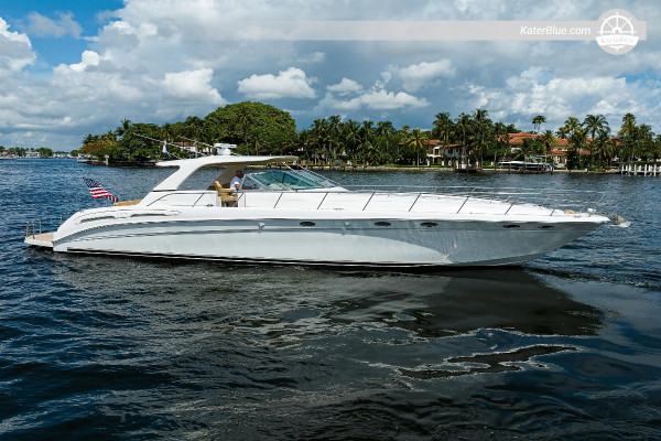 Sea Ray Yacht 12 Personen Tagescharter Angebot Fisher-Island Miami