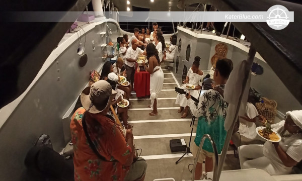 45-pax sailing catamaran available day charters, Kuta Bali