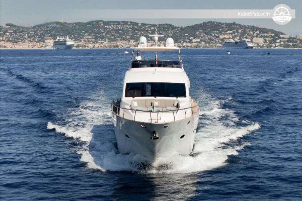 High-end yacht crewed charter offer La-Guerite Cannes France