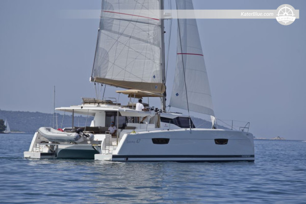 47ft catamaran bareboat cruise Baja-California-Sur Mexico