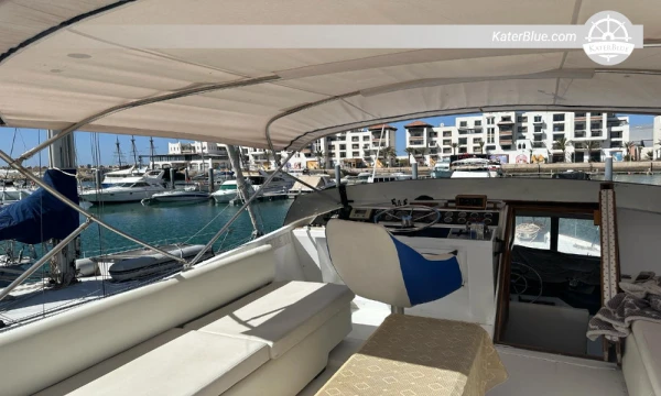 Půldenní plavební dobrodružství s motorovou jachtou Bayliner, Agadir, Maroko
