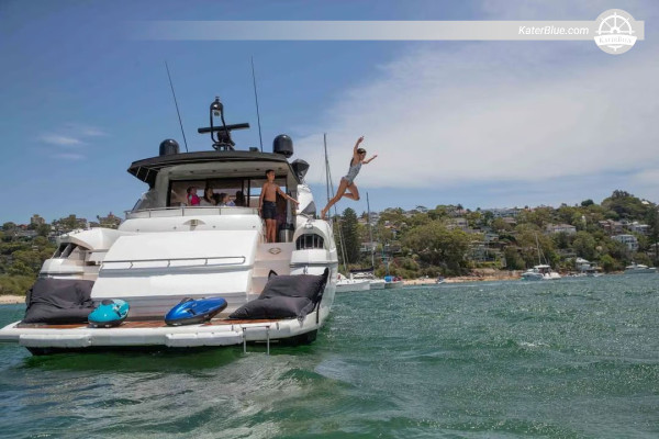 Luxury 8-Hour Sydney Harbour to Clontarf Reserve Yacht Charter - Sunseeker Predator 68