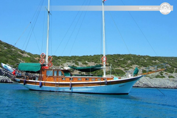 Weekly Skippered Gulet Charter from Bodrum to Gokova