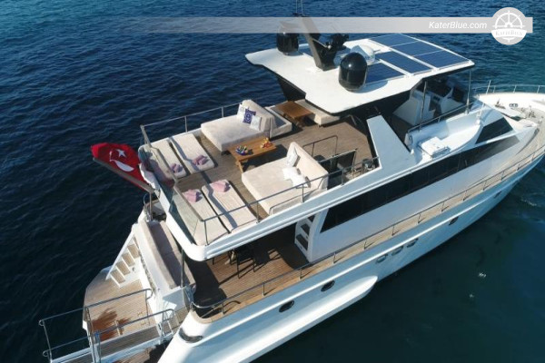 1-Week Luxury Yacht Charter Fethiye Antalya Kekova Kas Kemer, Turkey