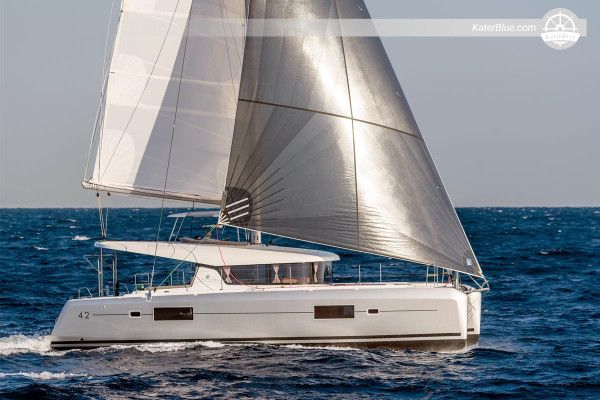 Weekly Bareboat Sailing Charter – Lagoon 42 Catamaran Itinerary from Rogač to Šolta, Brač, Hvar, Vis and Back