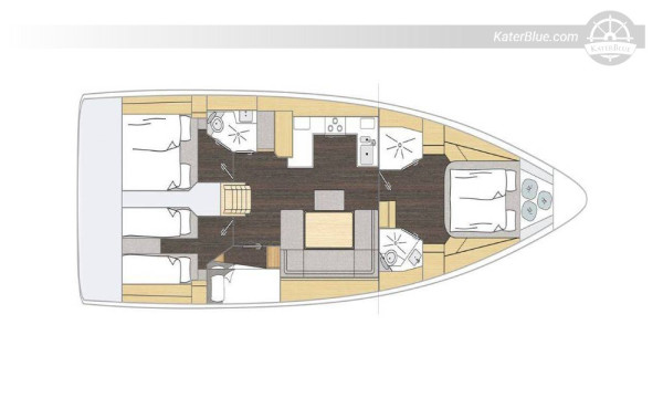 Moderne Bavaria C46 zeiljacht uit 2024 te koop in Biograd, Kroatië