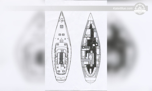 Продается яхта Seagle 55 (1982 г. выпуска) – классическая итальянская океанская шхуна длиной 17 м, 5 кают, Фиумичино, Италия.