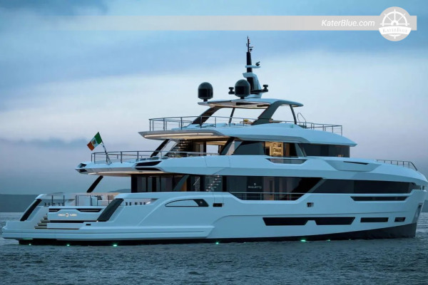 Baglietto DOM 133 (2023), 134ft Alluminio, 5 Cabine – Genova