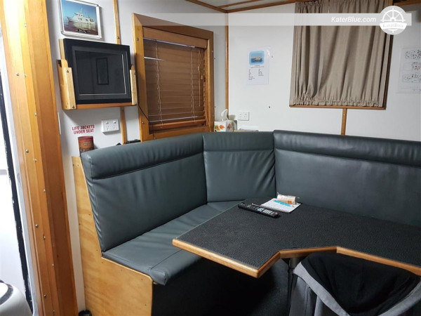 Barco de pesca y de alquiler de 1985 en venta: barco de acero de 23,5 m para pasajeros y pesca, 8 camarotes, Gladstone
