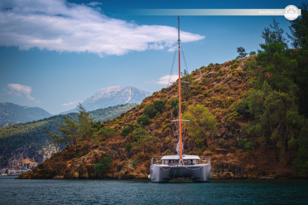 Wöchentlicher Bareboat-Charter, Excess 11 Katamaran | 4+2 Kabinen, Fethiye, Türkei