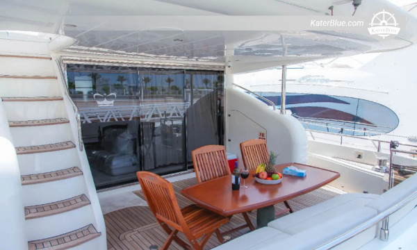 PRINCESS 72 wekelijks charter - Dubai naar RAK, Fujairah, Khor Fakkan en Sharjah (7 dagen)