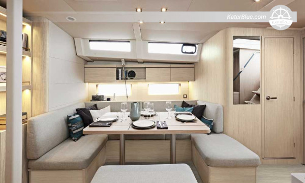 Beneteau Oceanis 46.1 Bareboat Charter från Lefkas Marina – Preveza, Parga, Paxos och Antipaxos 7-dagars seglingsrutt
