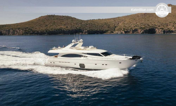古老奇观与海岛风情——每周从雅典出发的 Ferretti 830 包机服务