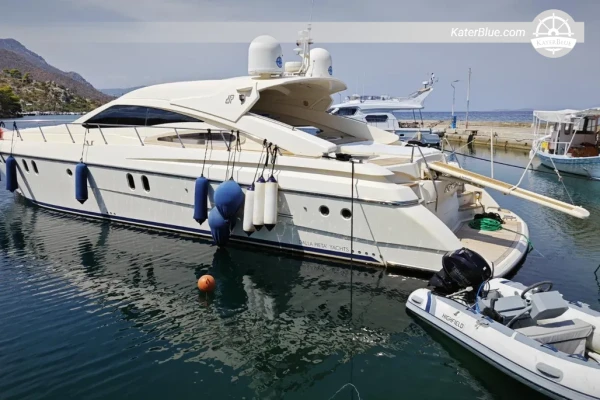 For Sale: 2005 Dalla Pieta 58 18.67m Motor Yacht, 3 Cabins + Crew, MAN 2x1300HP, Athens Greece