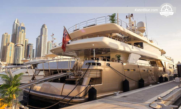 13-Day CRN 42m Fully Crewed Explorer Yacht Charter from Dubai Marina to Musandam, Oman, Iran Islands, Qatar and Abu Dhabi