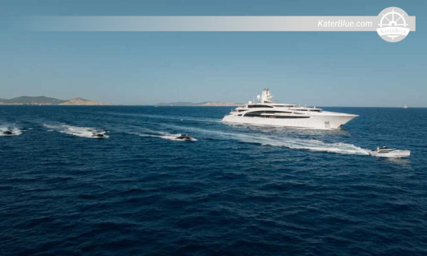 Kusch Yachts V853 100.8m (2015, 2025 Refit) PYC/MCA Superyacht | 4,437 GT | Diesel-Electric Azipods | Cayman Flag | Malaga, Spain