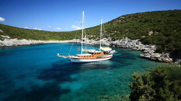 Location de goélettes économiques en mer Égée, Bodrum/Muğla, Turquie