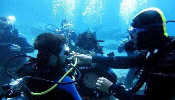 COURS PADI SCUBA DIVER À FETHIYE TURQUIE